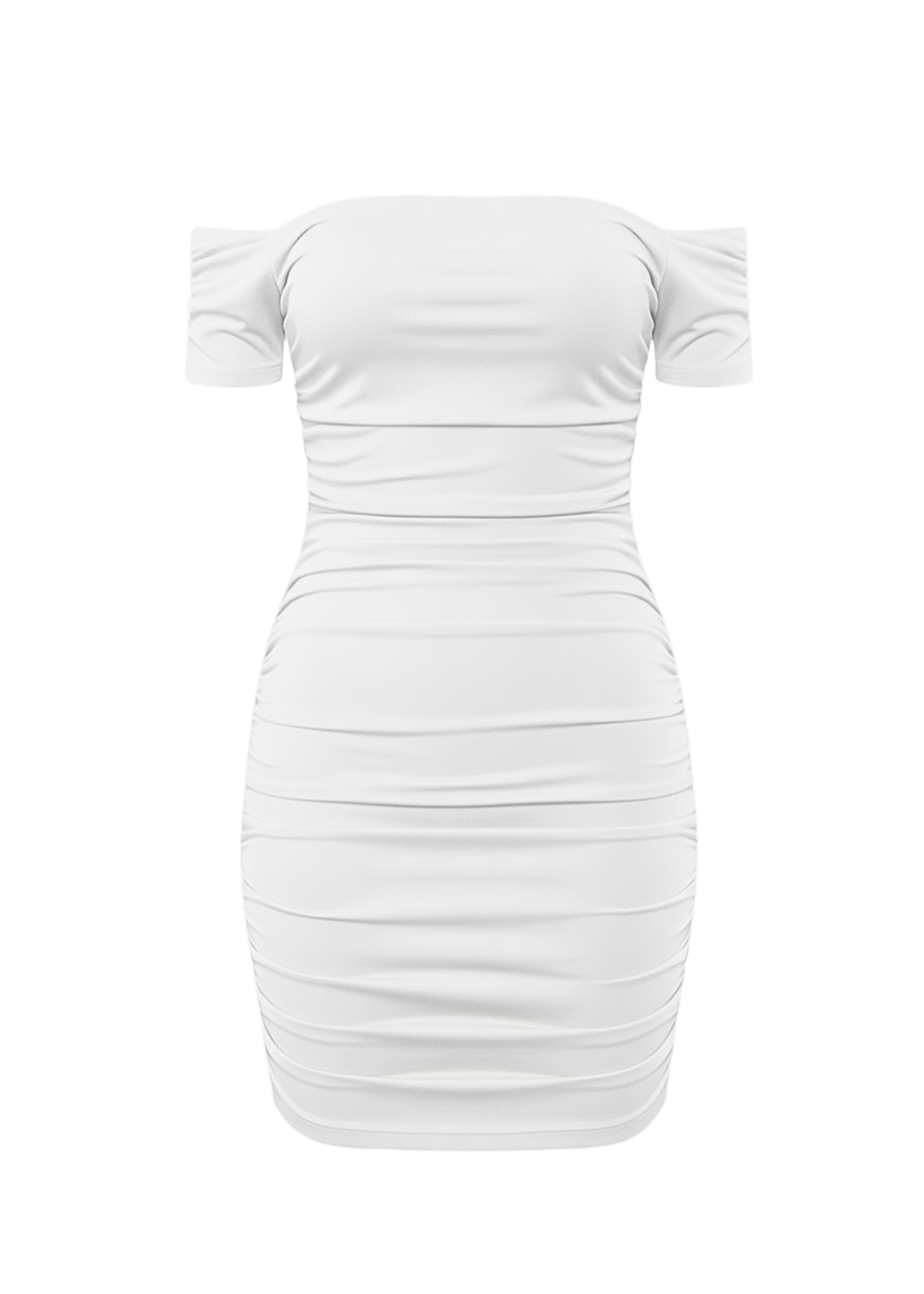 bardot bodycon dress white Midi Dress Bardot Thigh Split Dress ASOS DESIGN Structured Twist Bardot Bodycon Midi Dress In Black