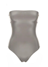 Slim Fit Strapless Bandeau Corset Bodysuit