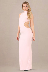 Maxi Dress in Slinky Fabric - Maxi Dress - Avinci