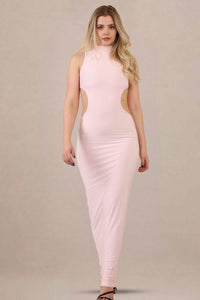 Maxi Dress in Slinky Fabric - Maxi Dress - Avinci