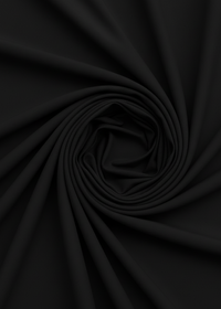 Black Fitted Long Sleeve A-Line Style Mini Dress