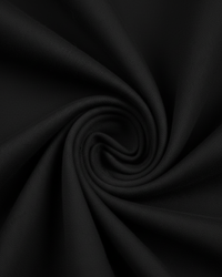 Black Puff Short Sleeve Collared Fitted Shirt