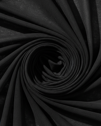 Black Mesh Bodycon Side Drawstring Detail Midi Dress