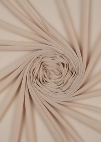 Nude Halter Neck Ruffle Flowy Maxi Dress