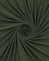 Khaki Ruched Slim Fit Jersey Sleeveless Midi Dress