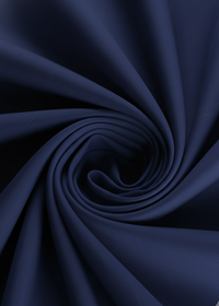 Navy Square Neck Corset Fit & Flared Midi Dress