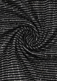 Silver Stripped Nylon Metallic Sequin Long Sleeve Bodycon Maxi Dress