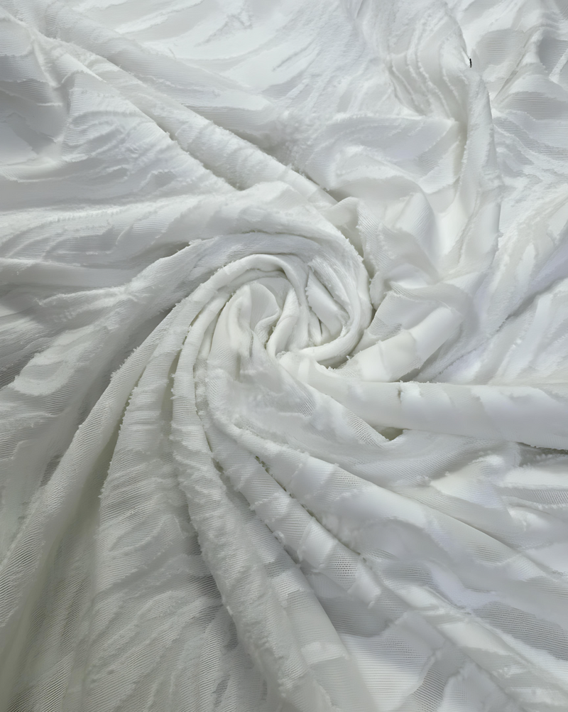 White Mermaid Ruched Waist Sleeveless Flared Hi-Low Hem Dress