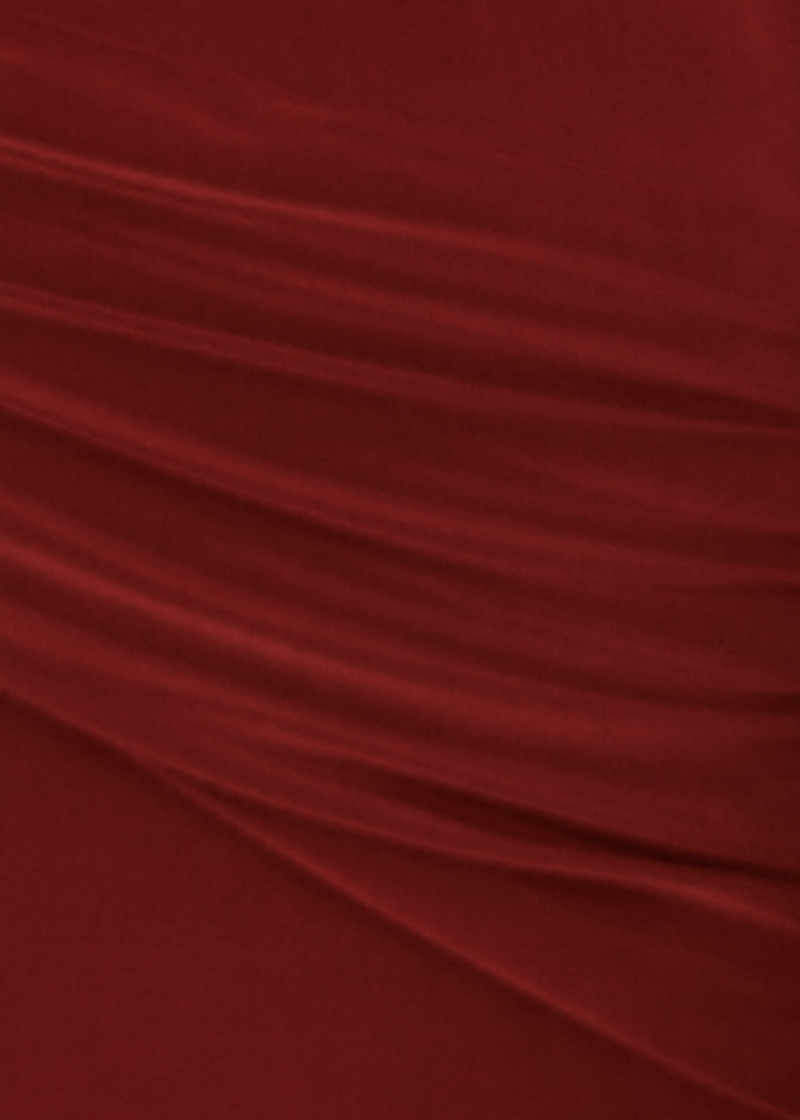 side ruching bodycon full sleeve jersey evening gown, elegant silhouette fabric details