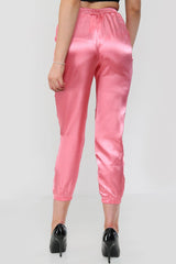Online Trousers for Women Color Cerise
