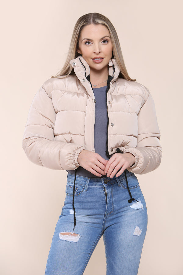 Slay the Cold in Style: Women’s Puffer Jacket - Coats & Jackets - Avinci