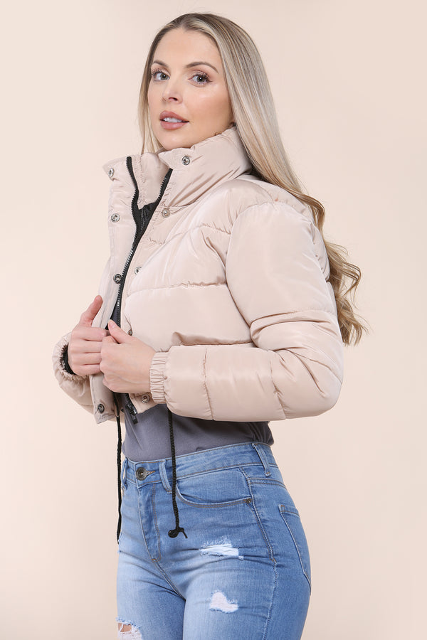 Slay the Cold in Style: Women’s Puffer Jacket - Coats & Jackets - Avinci