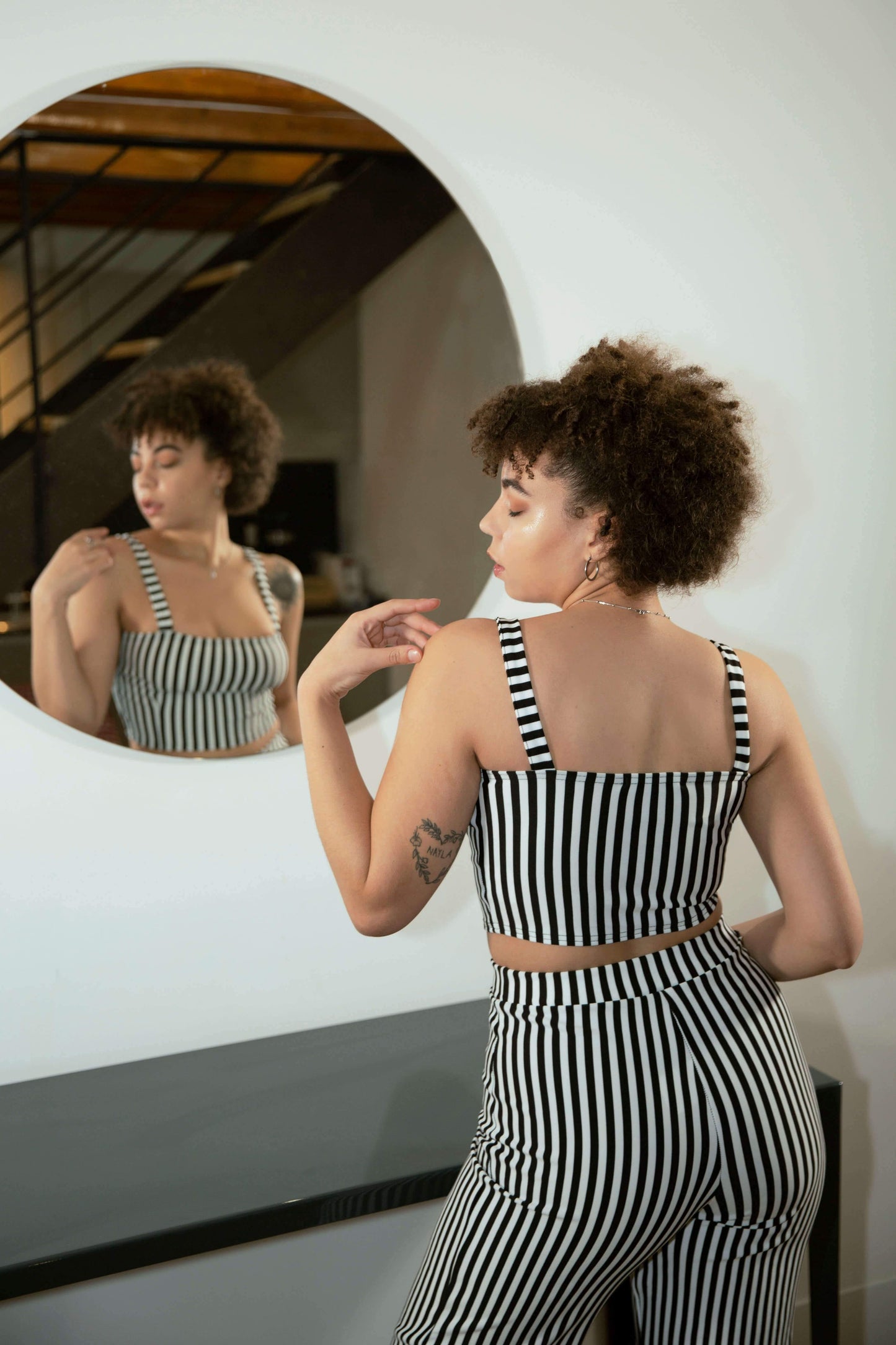 Shape Crop Top and Wide Leg Trousers Co-ord Set