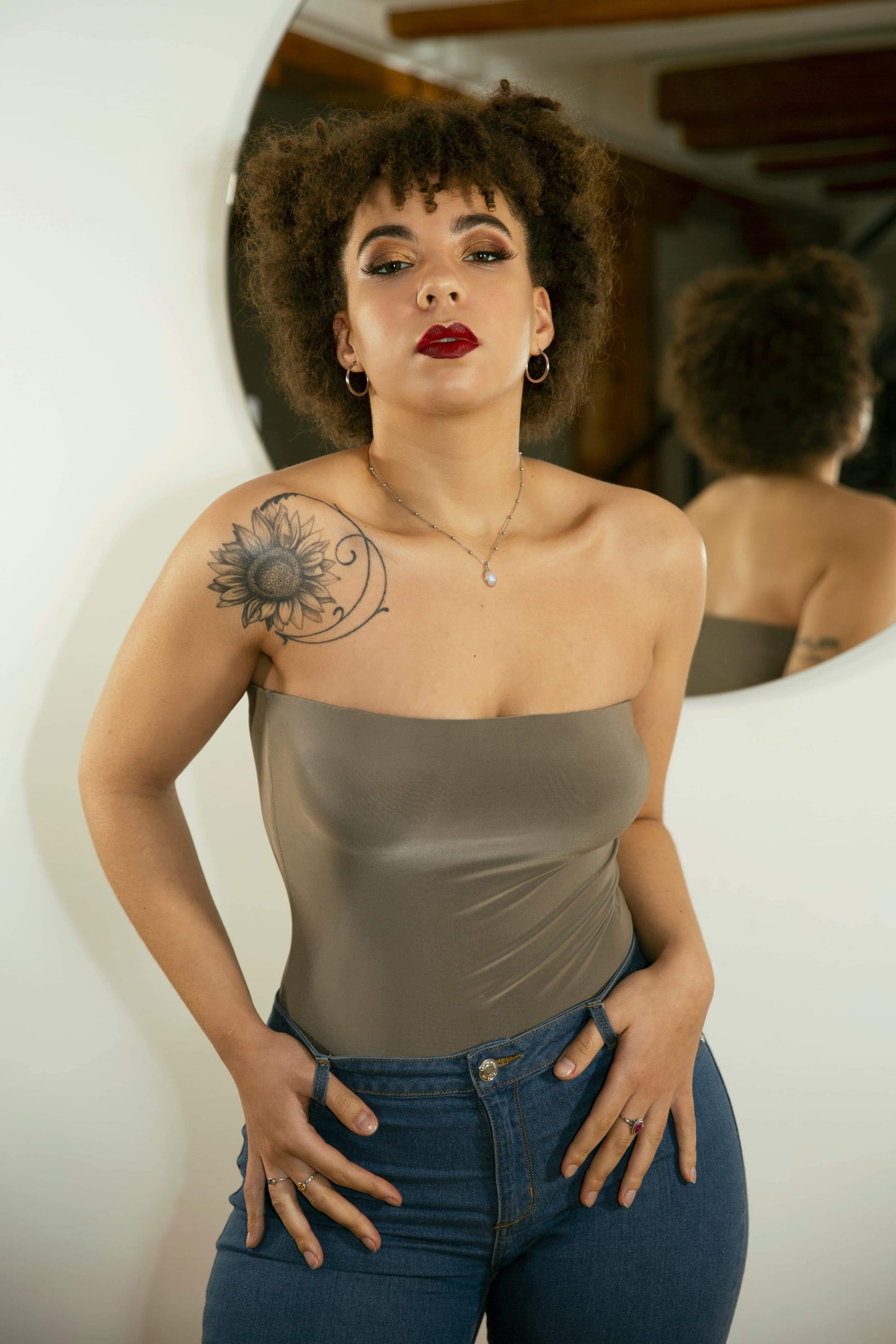 Bandeau Corset Bodysuit